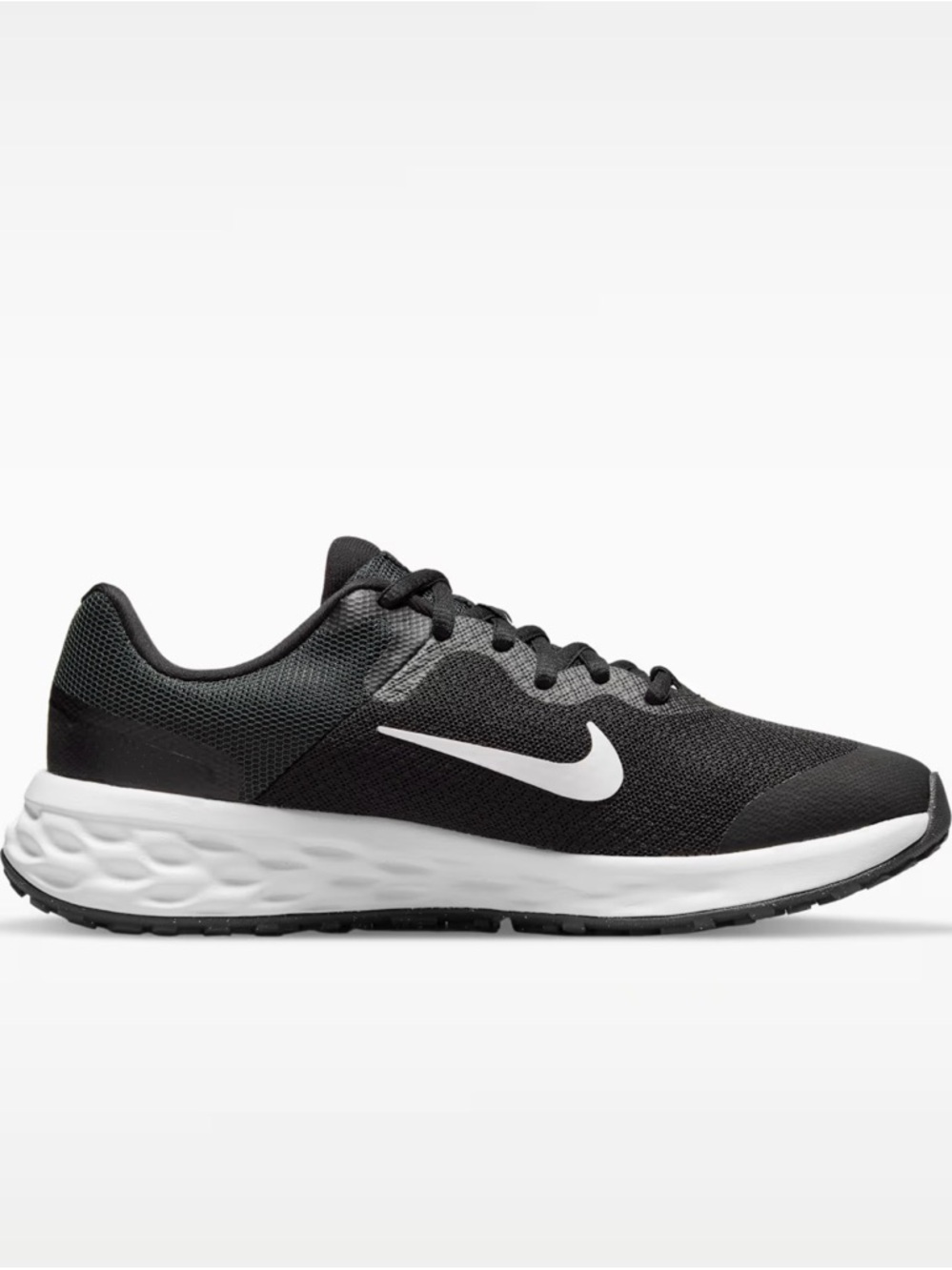 Nike Black/White Women's Athletic Running Shoe